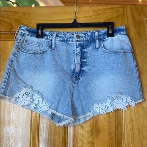 Cut off Denim Shorts